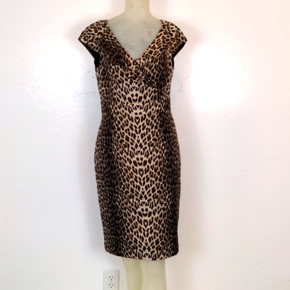 Kay Unger Dresses & Skirts - Kay unger leopard dress